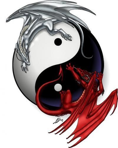 Cute Desktop Background on Dessin Du Yin Et Yang   Www P1q Eu   Funny Pics